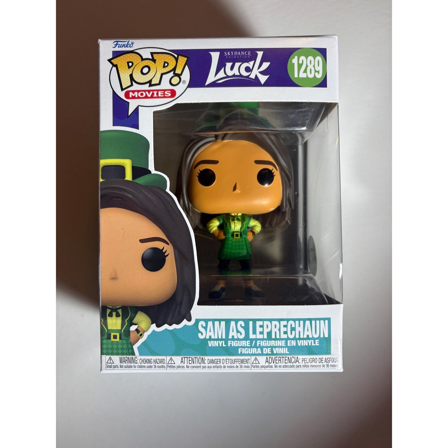 POP! Funko Movies Skydance Animation LUCK #1289 Sam as Leprachaun