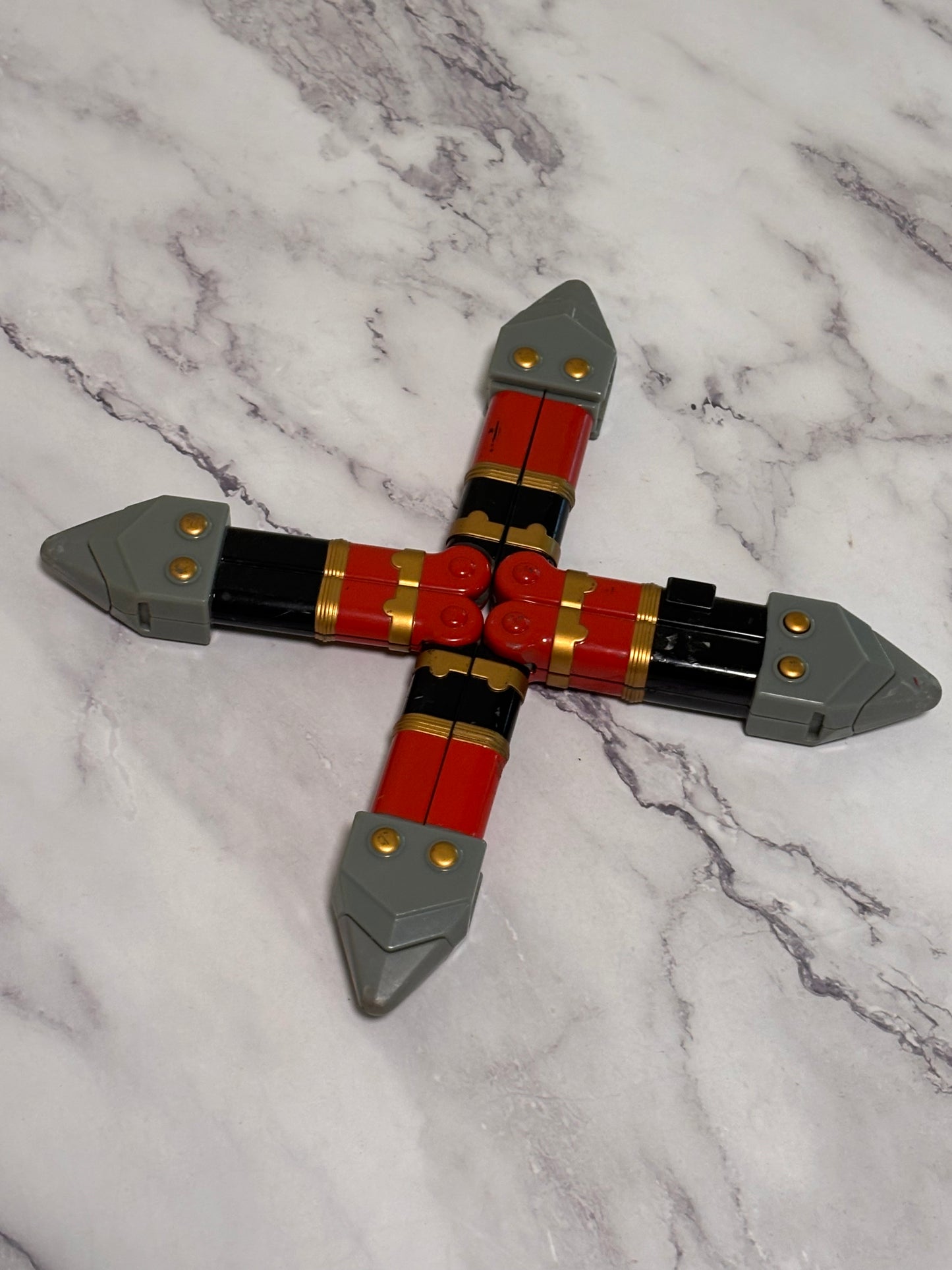 Bandai  Power Rangers Ninja Storm Thunder Staff 2002 Vintage Cosplay