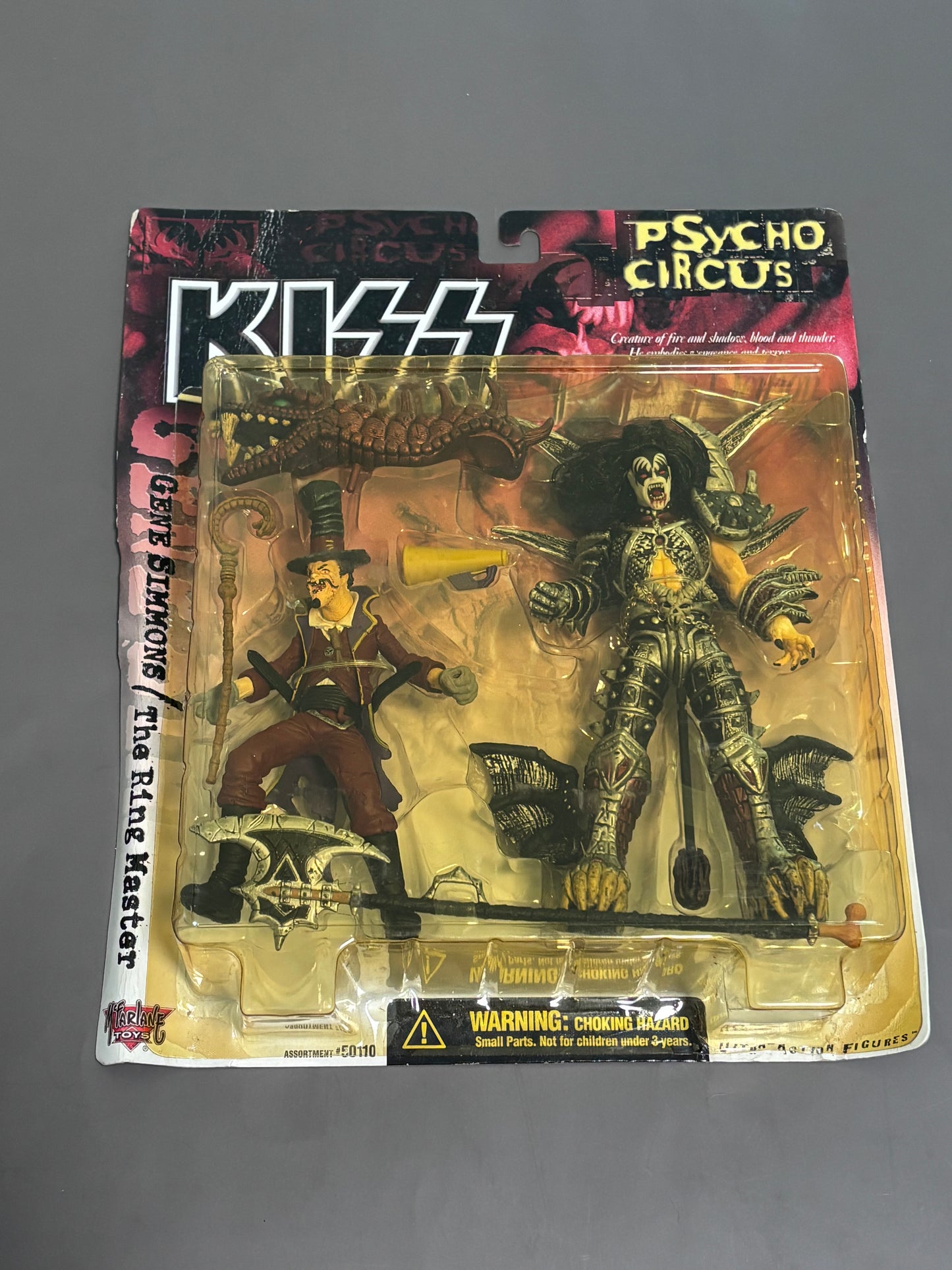 Kiss Psycho Circus Gene Simmons/The Ringmaster Action Figure New in Package 1998