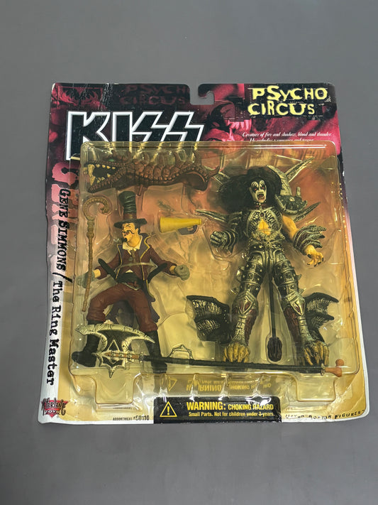 Kiss Psycho Circus Gene Simmons/The Ringmaster Action Figure New in Package 1998
