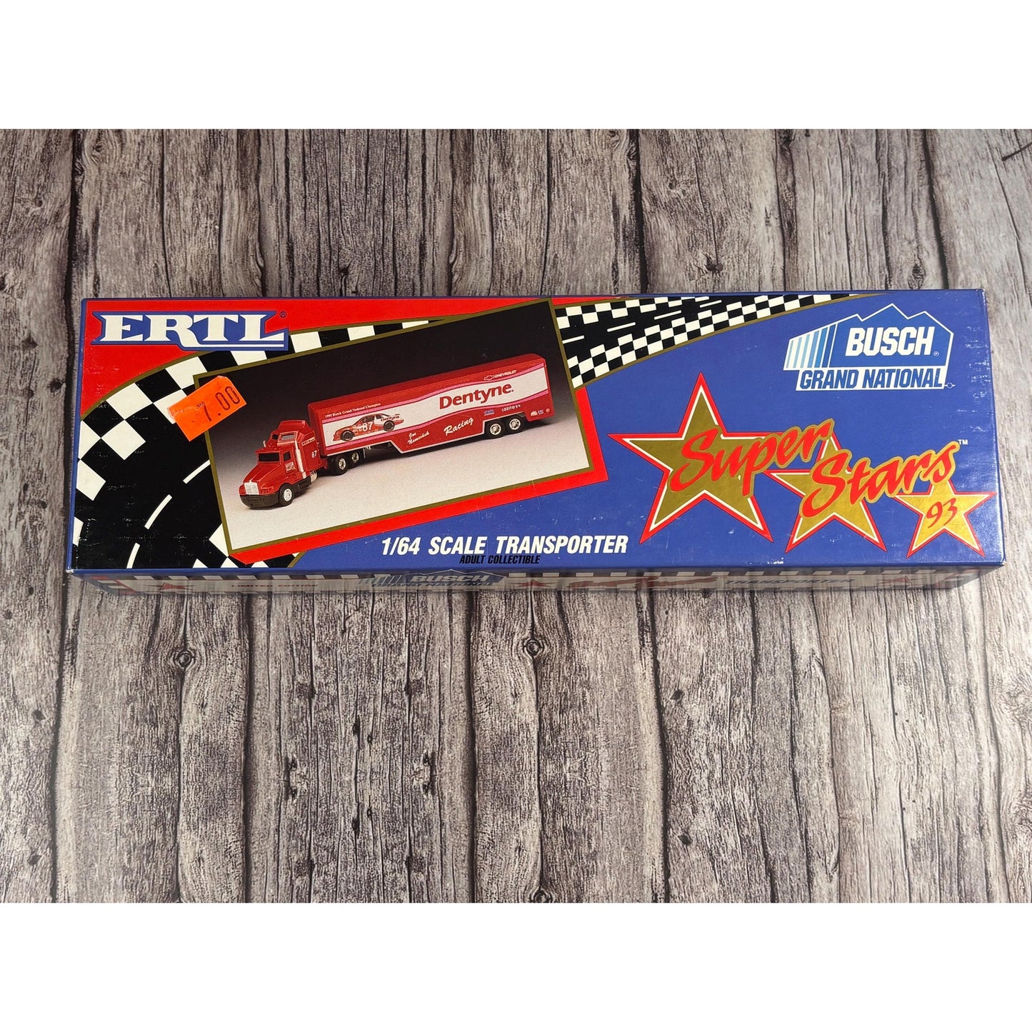 RTL White Eose Collectibles Joe Nemeckek 1/64 Scale Transporter 1993 Super Stars