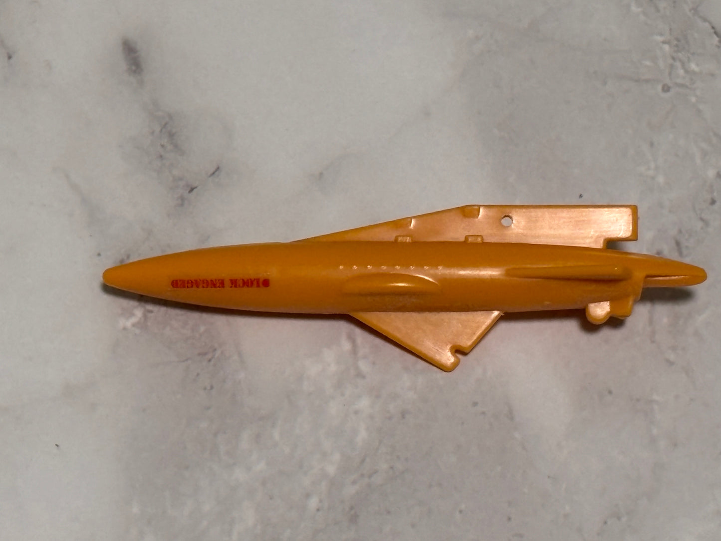 Snow Cat 1985 G.I. Joe ARAH  Vintage Vehicle Weapon Torpedo Missile Bomb Part