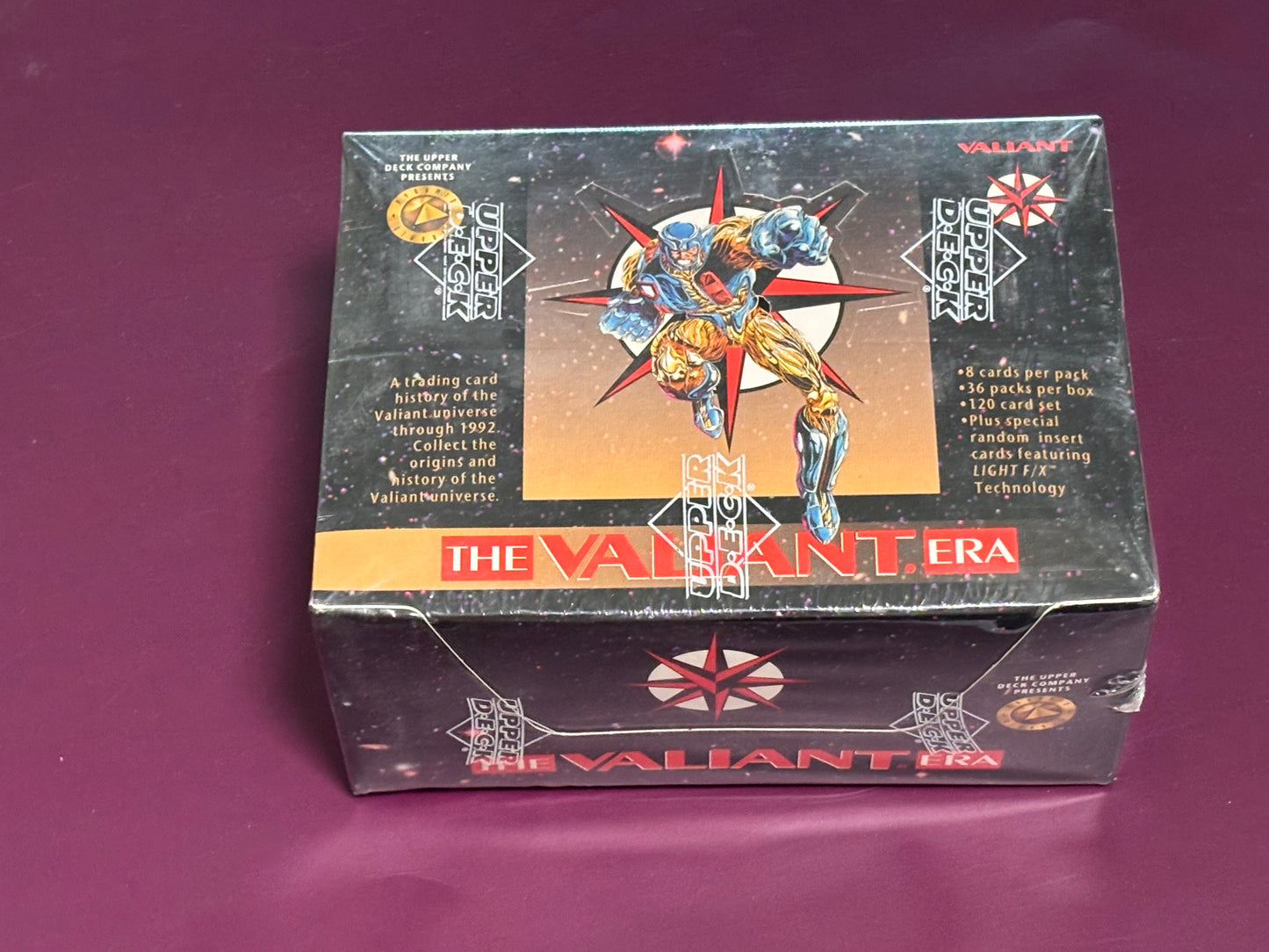 Vintage 1993 Upper Deck The Valiant Era Trading Cards Factory Sealed Box 36 Packs
