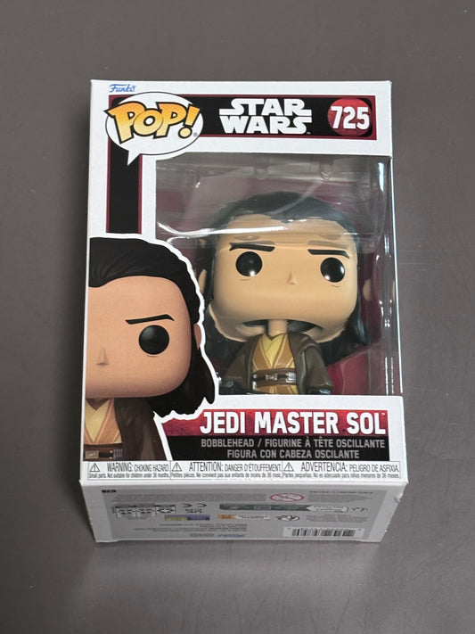 Funko Star Wars The Acolyte Jedi Master Sol Pop! 725 Vinyl Figure Bobblehead