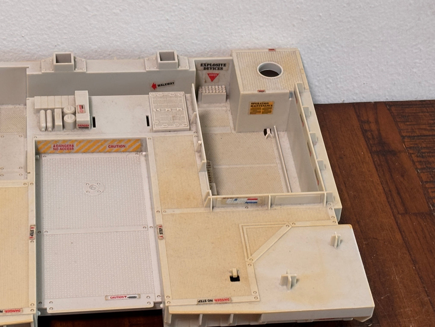 GI Joe Tactical Battle Platform Platform Base Original Hasbro Part M-3968 1985