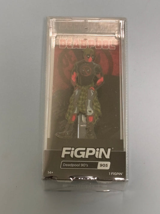 New 905 FiGPiN Deadpool 90’s 2022 Emerald City Comic Con Exclusive 1,000