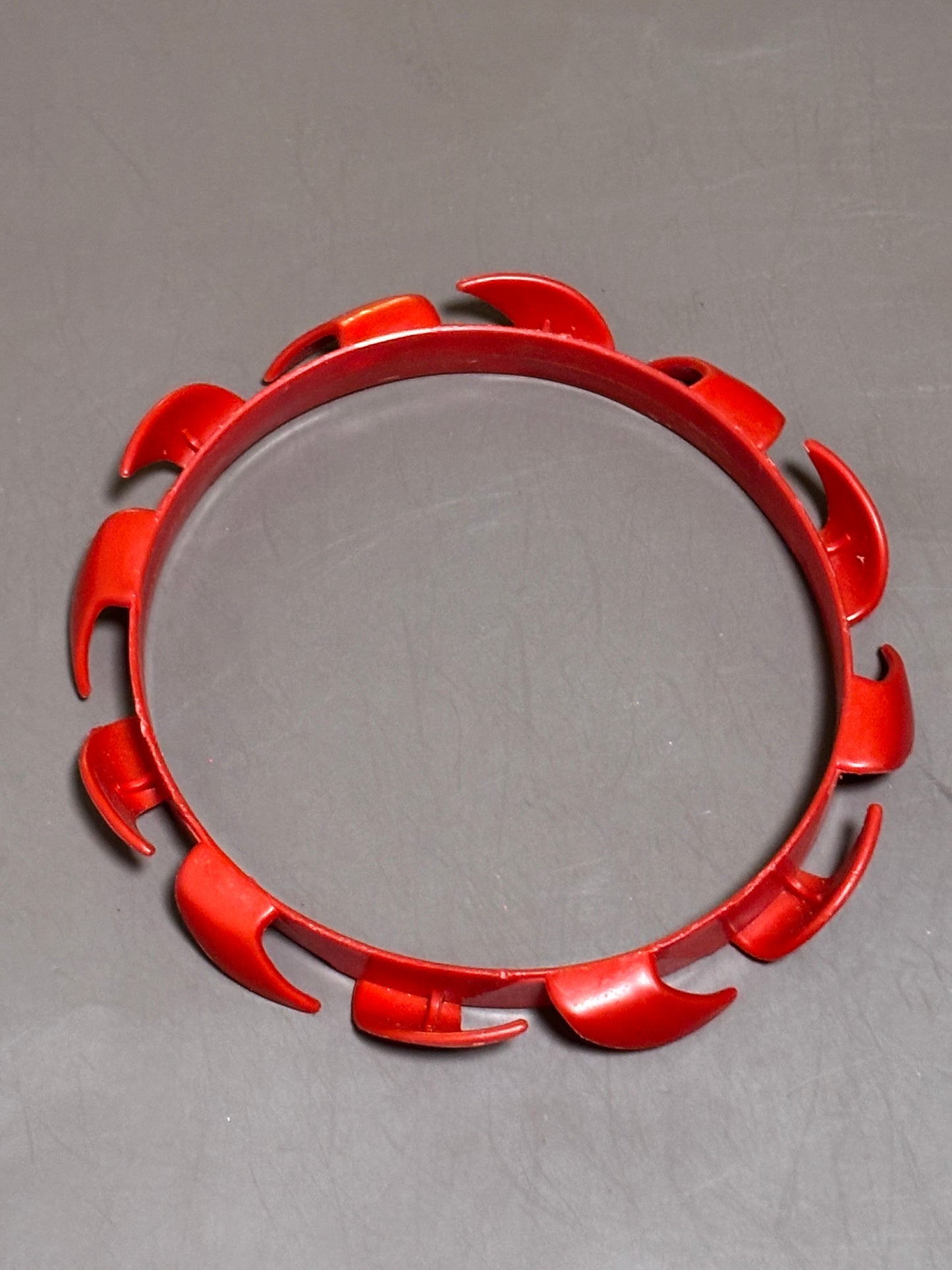1987 GI JOE Buzz Boar Blade Hasbro Original Vintage Part Red
