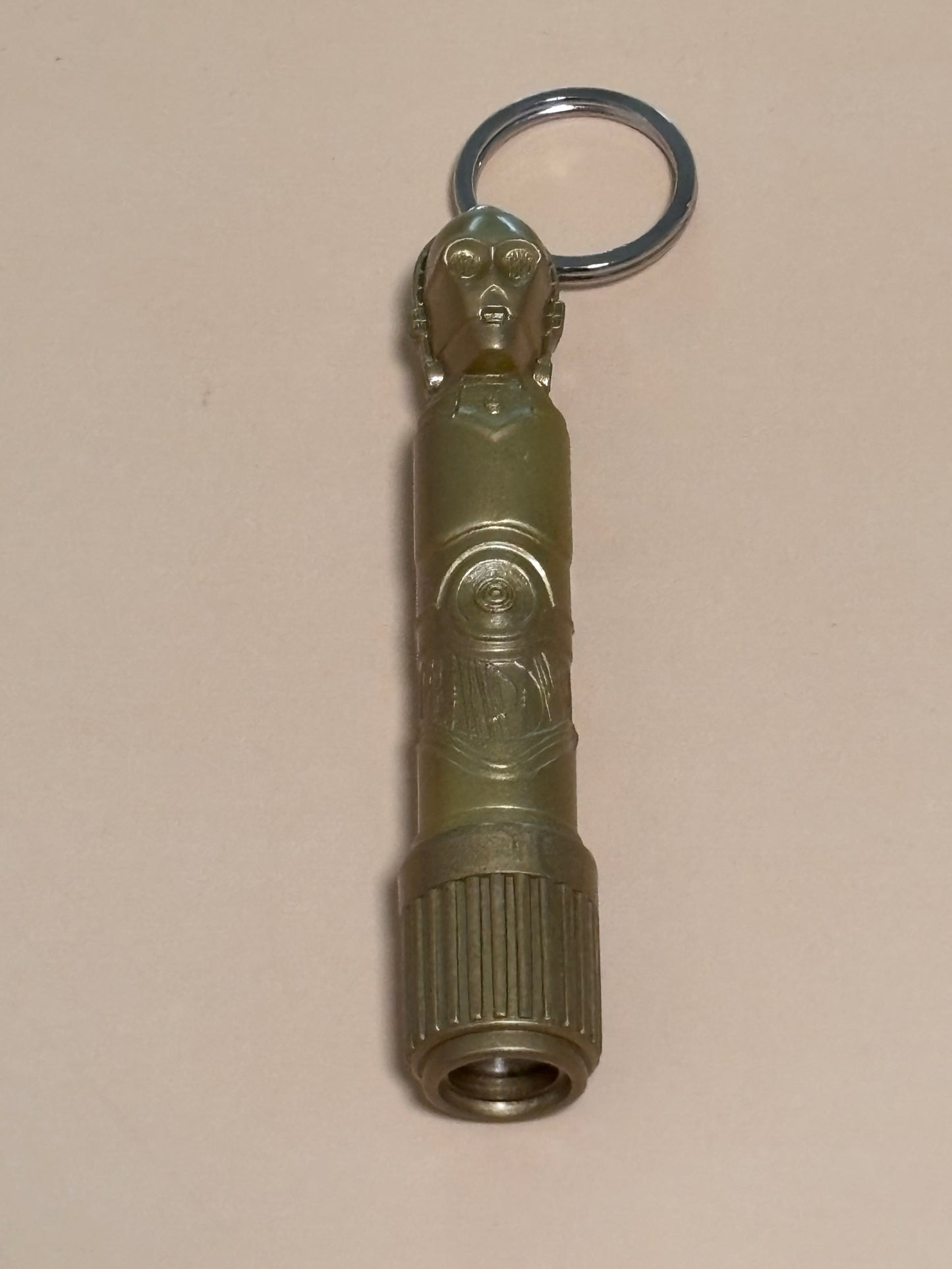 Classic Star Wars C-3PO:  3.75"  Droid Flashlight Keychain 1997