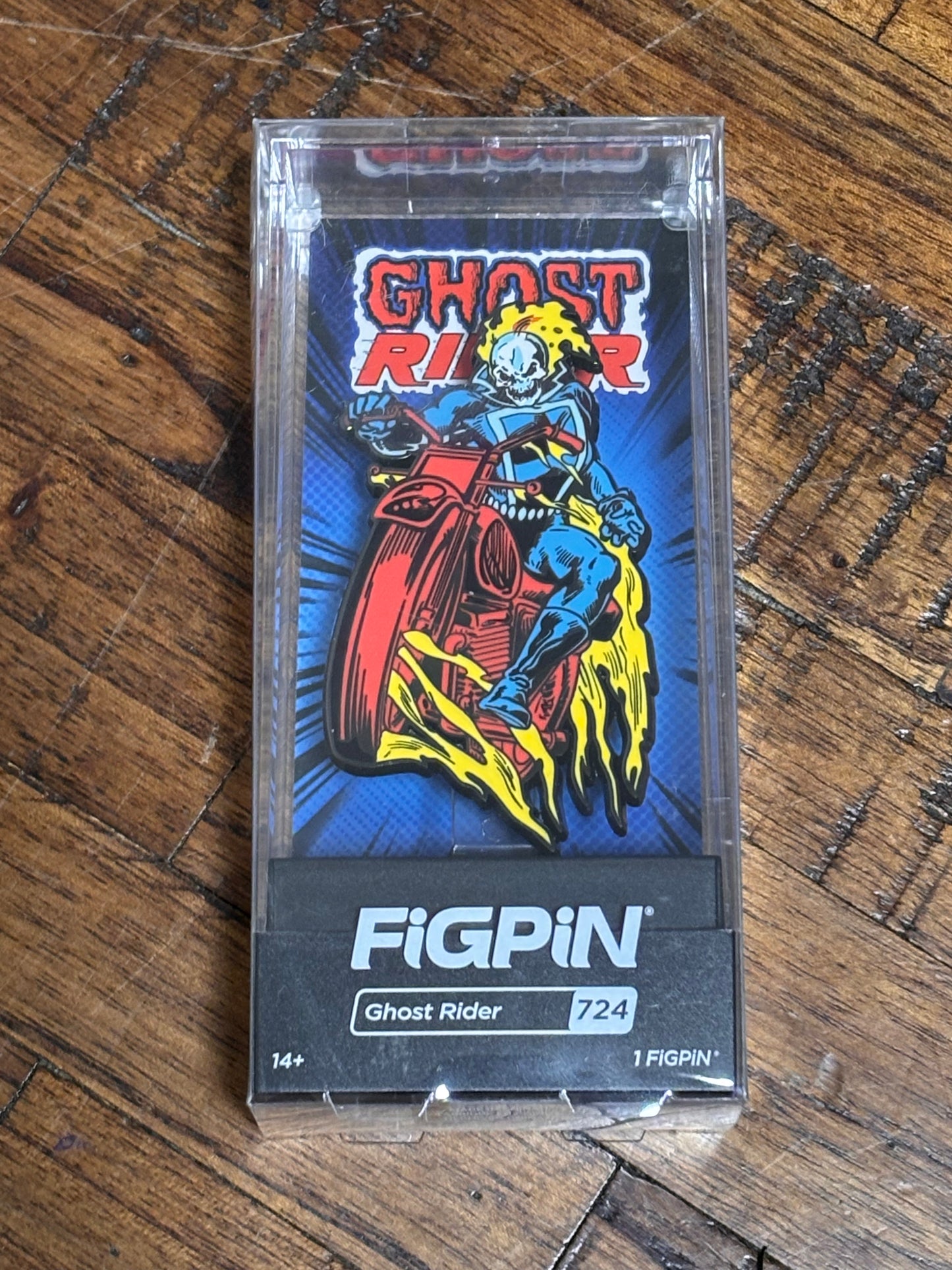 FigPin New Collectible Enamel Pin #724 Marvel Classic Comics Ghost Rider