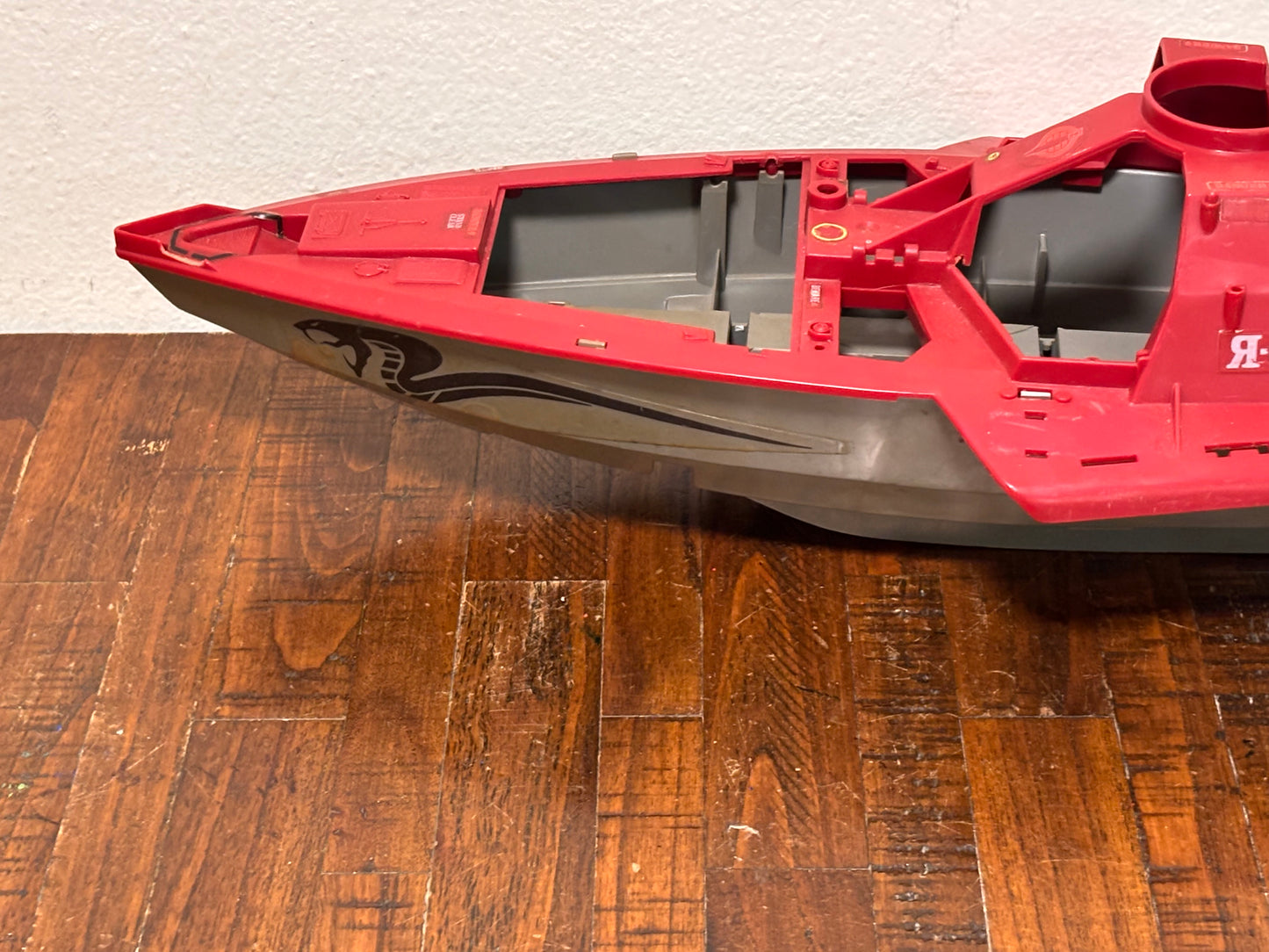 Has to VTG 1985 GI Joe Cobra Moray Hydrofoil Vehicle Water Boat Shell