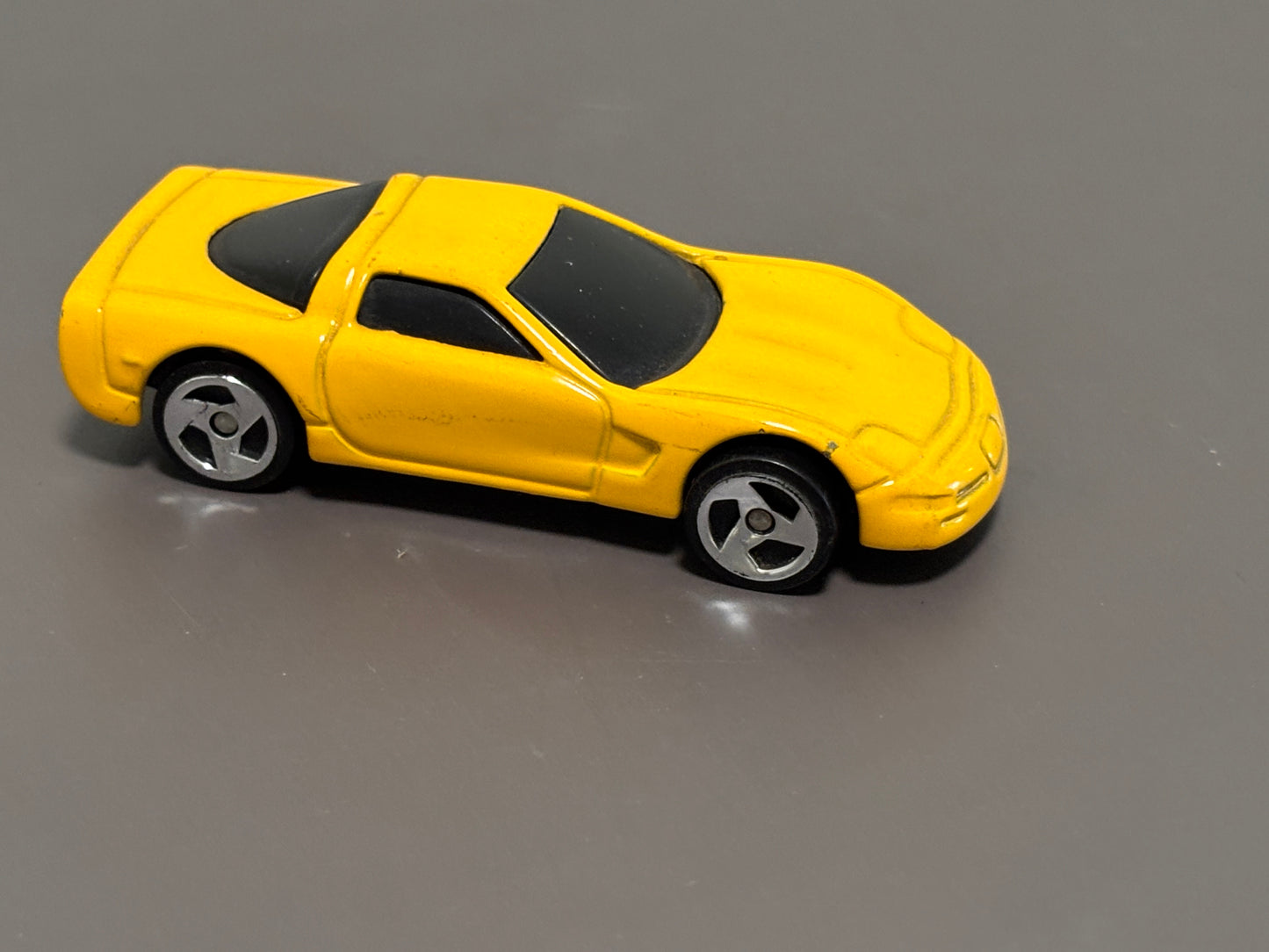 Vintage Hot Wheels Yellow 1997 Corvette McDonald's Promo Diecast