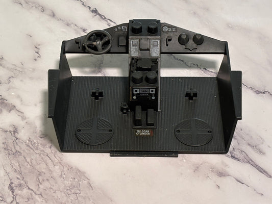 GI Joe Cobra Hydrofoil Cockpit Piece Part Vintage Hasbro Replacement 1985 M-3988