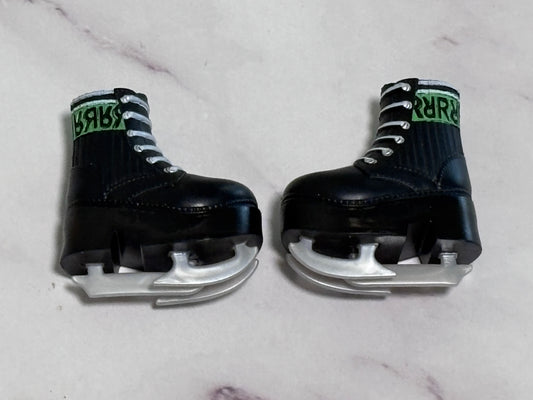 Rainbow High Winter Break Jade Hunter Doll Ice Skates Boots Shoes