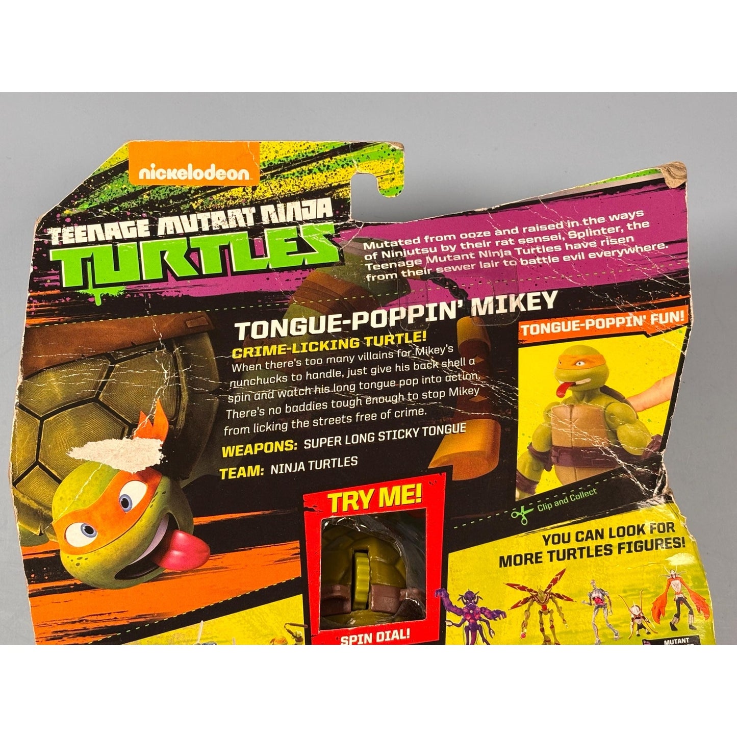Teenage Mutant Ninja Turtles Tongue Poppin Mikey Michelangelo TMNT Nickelodeon
