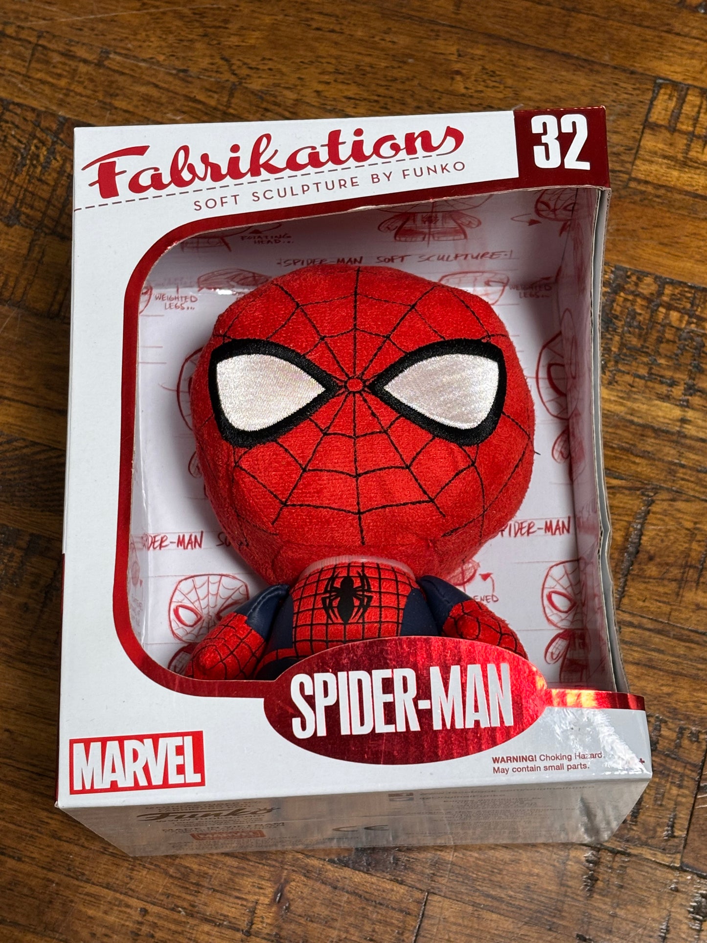 Funko Fabrikations Marvel 32 Spider-Man Collector Corps Exclusive Plush Stuffed New