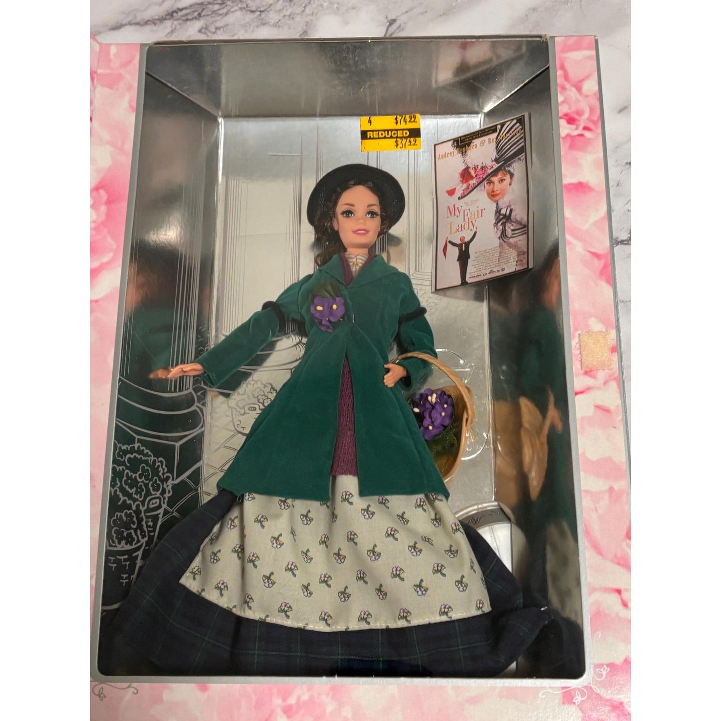 Classic 1995 Vintage Barbie as Eliza Doolittle in My Fair Lady,Flower Girl 15498