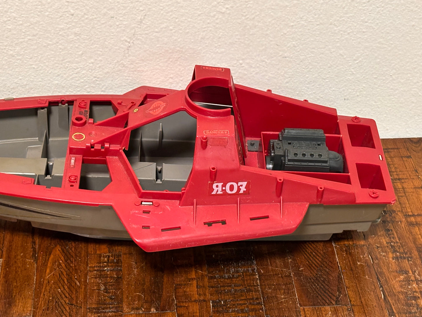 Has to VTG 1985 GI Joe Cobra Moray Hydrofoil Vehicle Water Boat Shell