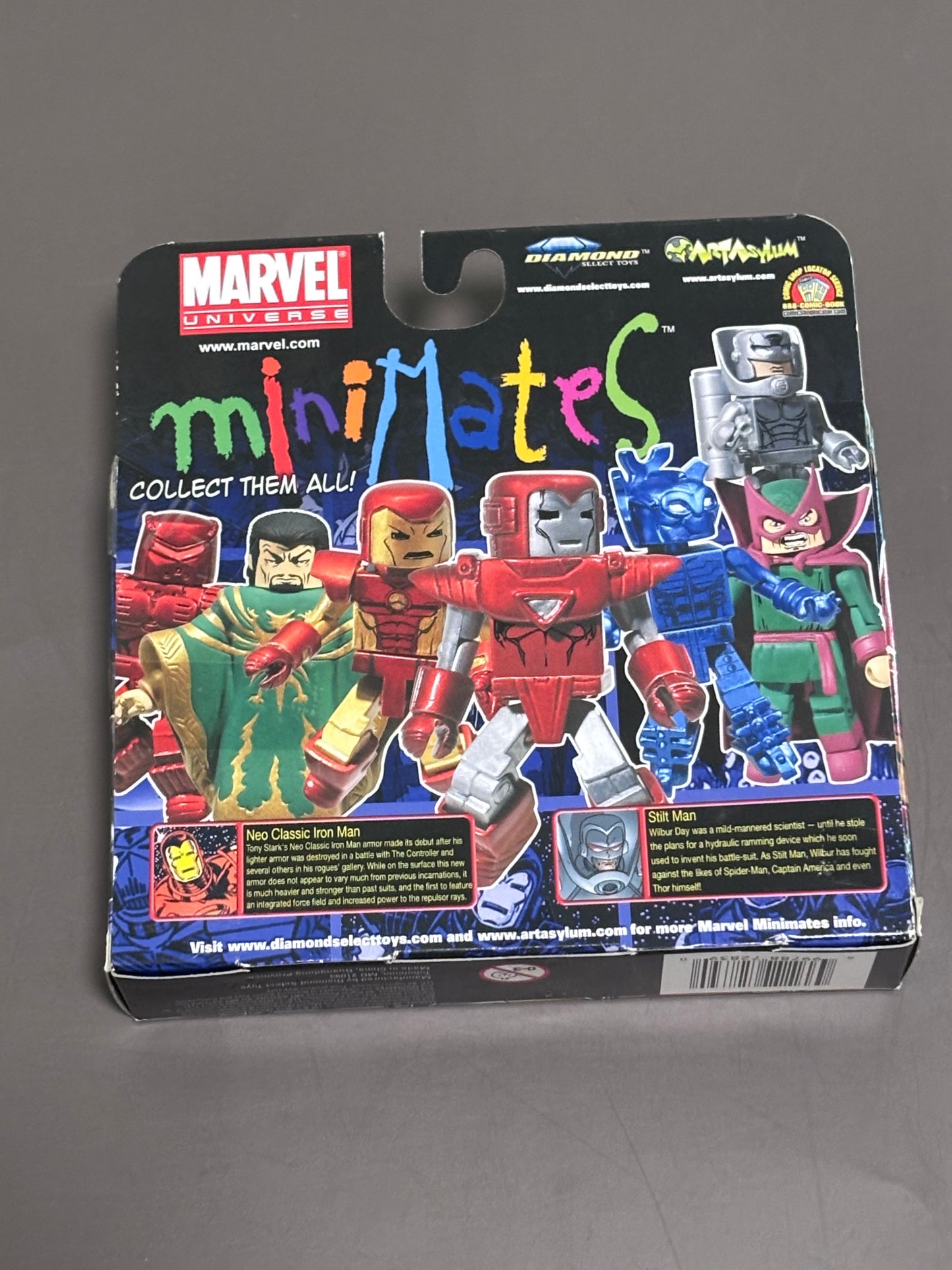 Minimates Marvel Universe Neo Classic Iron Man & Stilt Man 2-pk New