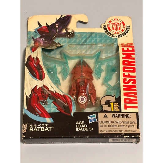 Transformers RATBAT Mini Con figure Robots in Disguise NEW sealed blue 2014