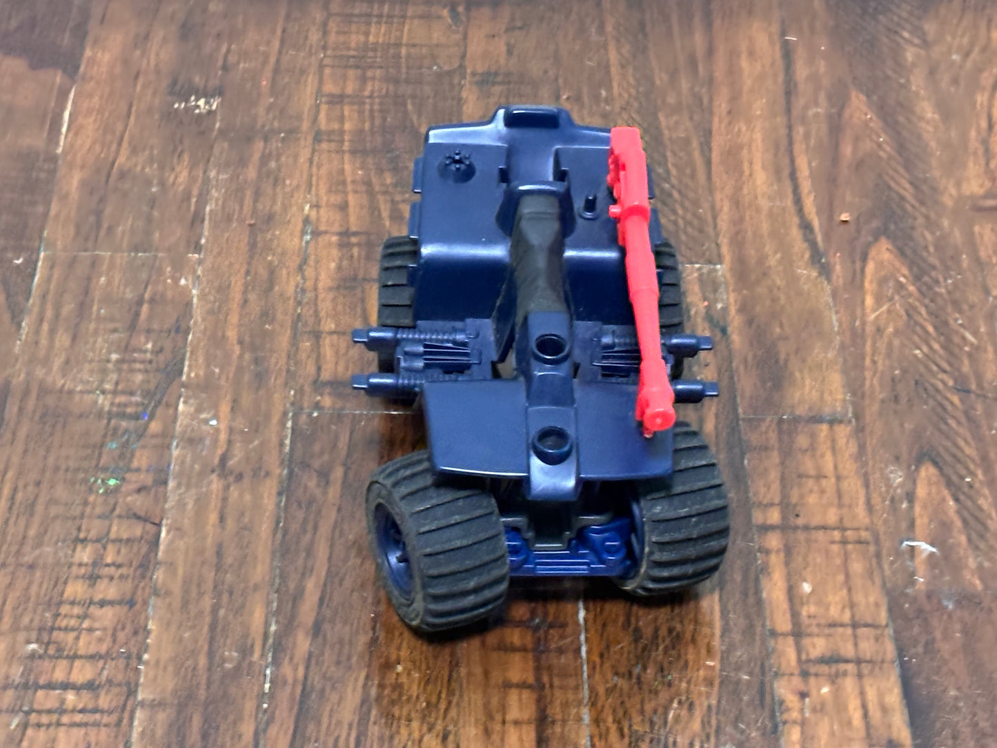 Vintage GI Joe Arah Cobra Ferret ATV Vehicle 1985 Hasbro Toy Figure Blue