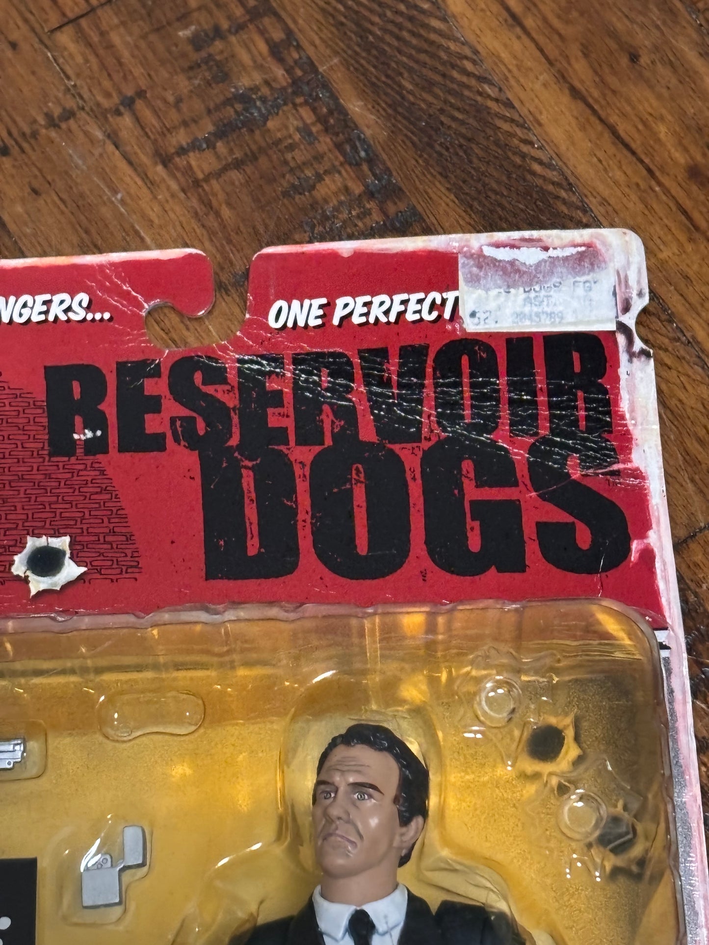 Reservoir Dogs Mr. White Action Figure Mezco Toys Artisan Pictures 2001 Harvey Keitel New
