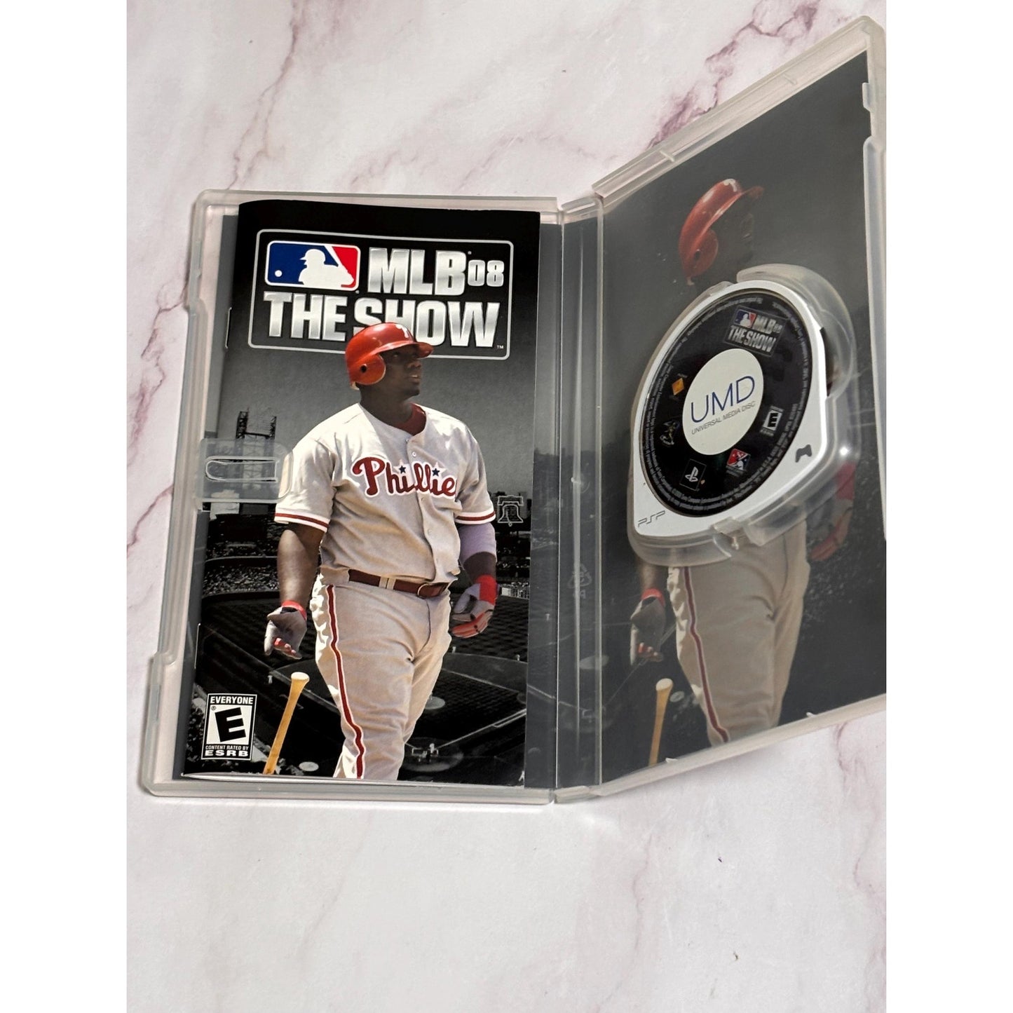 MLB 08 The Show Sony Playstation 2008 PSP Video Game Major League Baseball CIB