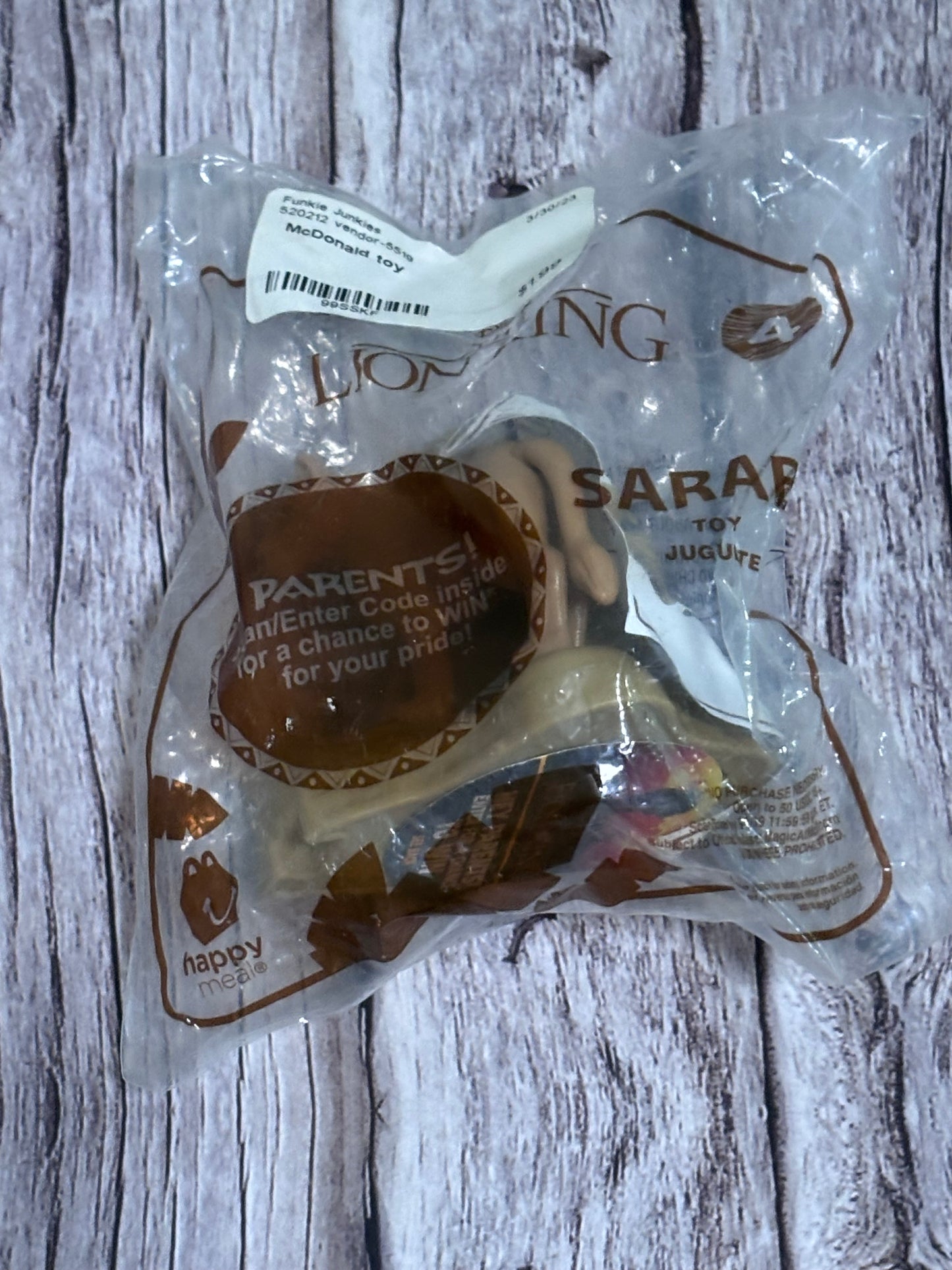 McDonald's Happy Meal toy Disney The Lion King #4 Sarabi 2019 New