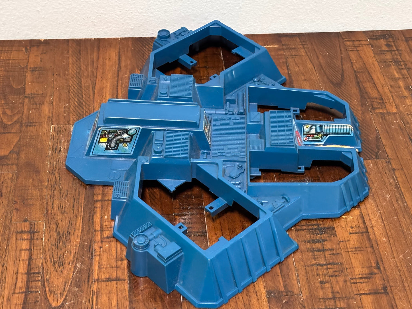 GI Joe Cobra Battle Game Blue Battle Station base 1982 Replacement Vintage