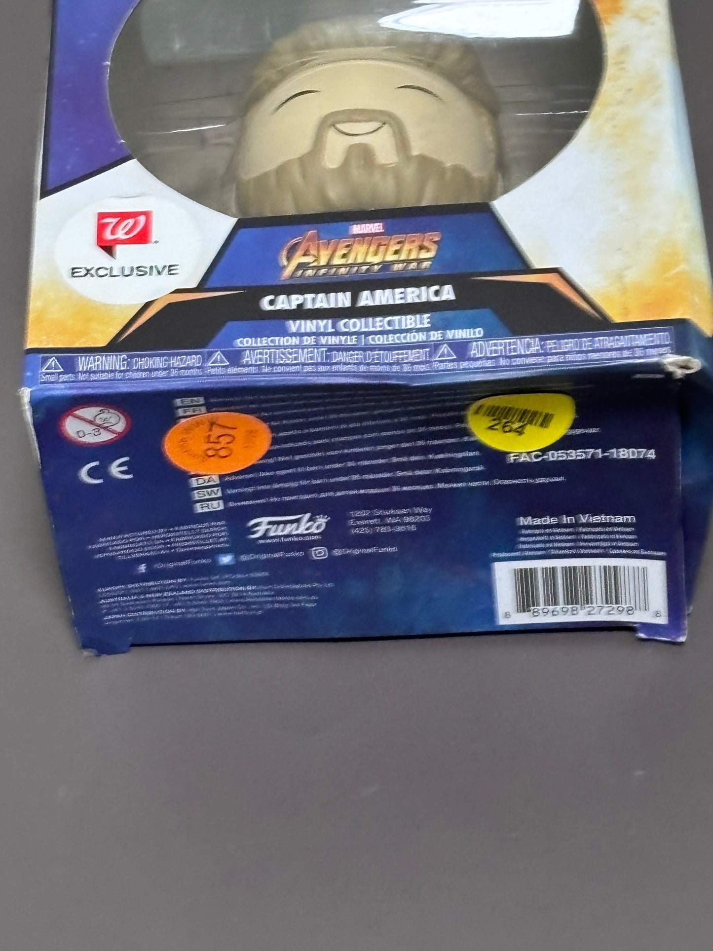 Funko Dorbz Captain America Walgreens Exclusive Avengers Infinity War #440