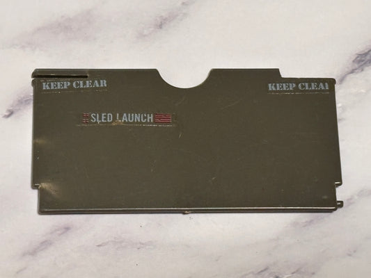 Vintage GI Joe Killer Whale Sled LaunchHatch Front Door Part ARAH 1984 M-3796-8