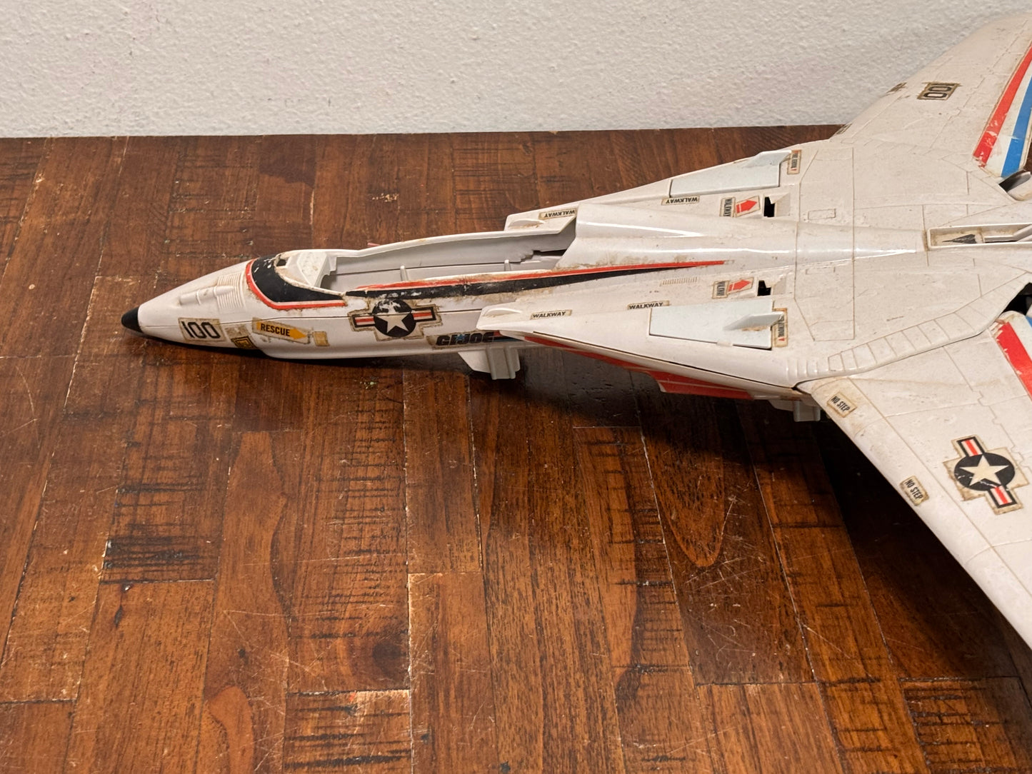 Vintage 1983 GI Joe Hasbro Jet Skystriker XP-14F Authentic Original ARAH 1980s