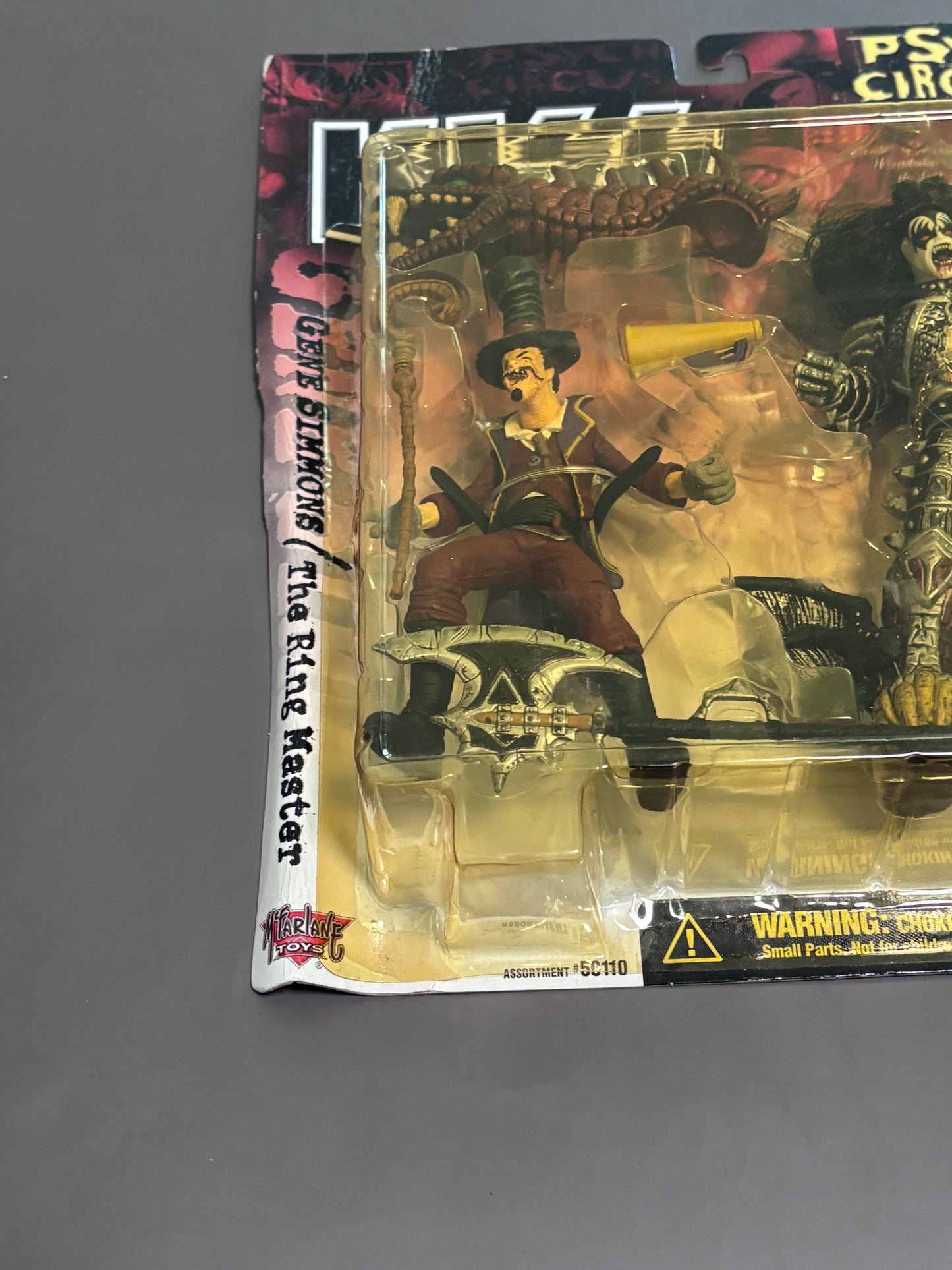 Kiss Psycho Circus Gene Simmons/The Ringmaster Action Figure New in Package 1998