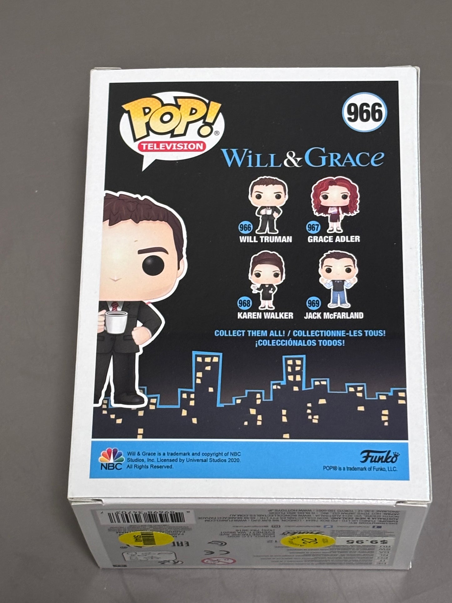 Funko Pop! Vinyl Will & Grace Will Truman #966 Television Vinyl Figure