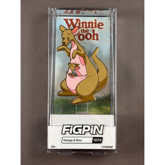 Disney Winnie The Pooh Kanga & Roo FiGPiN Gold Trim 1074 Limited Edition 500 New