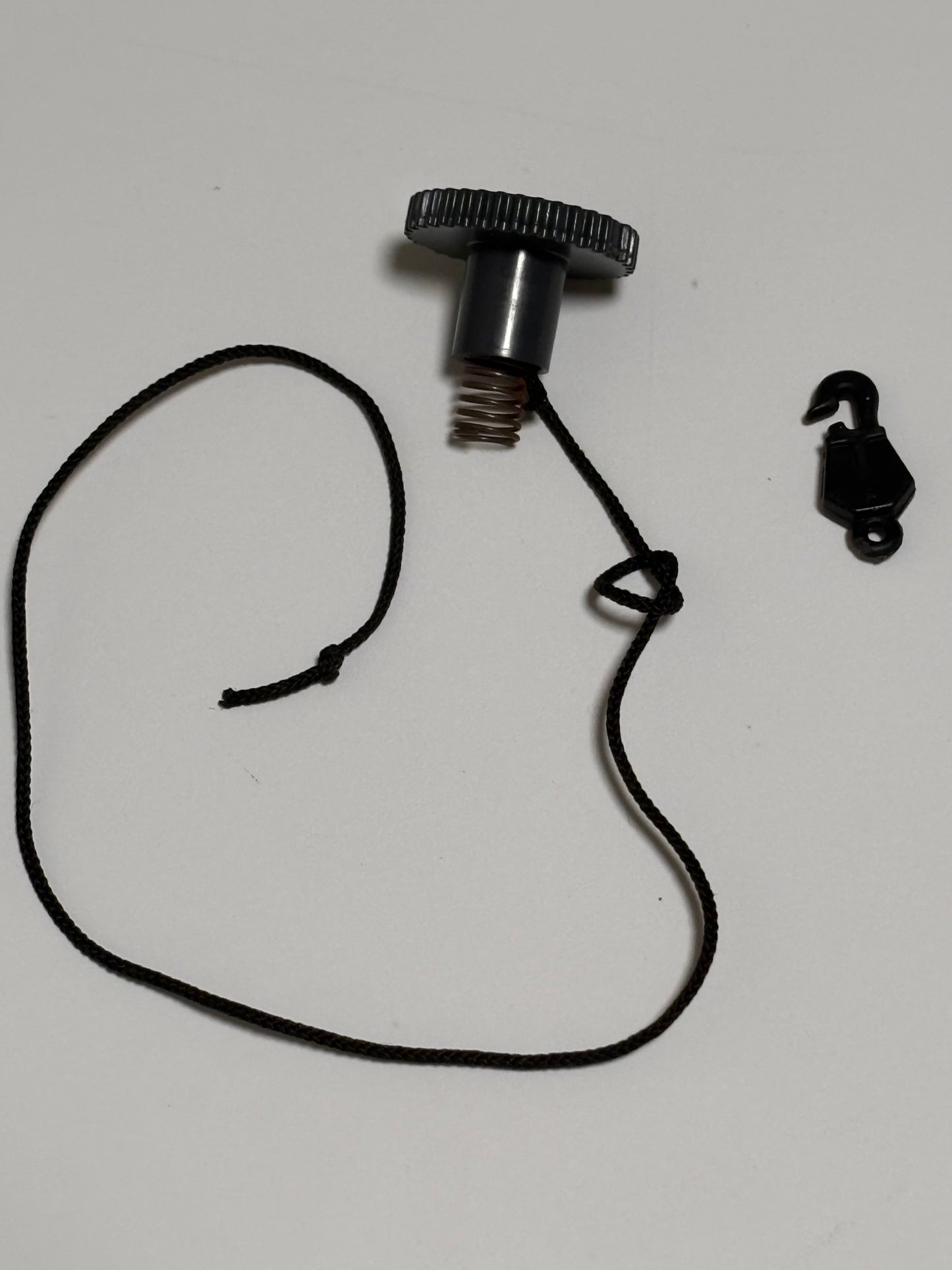 Vintage 1983 GI Joe Dragonfly Helicopter Part Wench Spring Rope and Hook