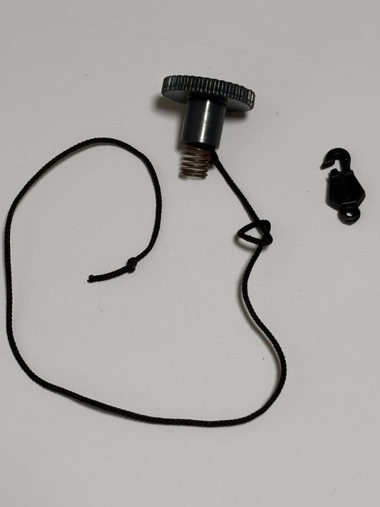 Vintage 1983 GI Joe Dragonfly Helicopter Part Wench Spring Rope and Hook