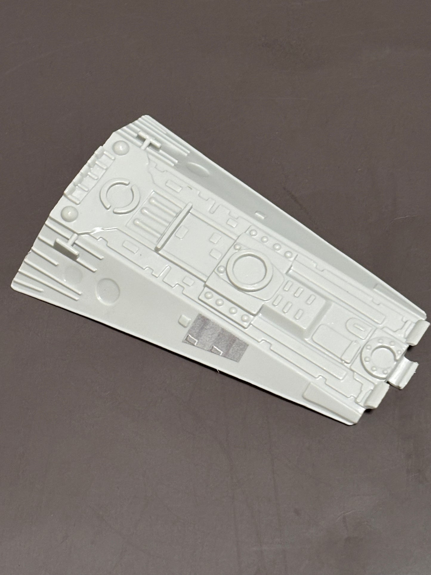 Star Wars 1995 POTF2 Millennium Falcon Ramp Part Vintage Sticker Unbroken Tab