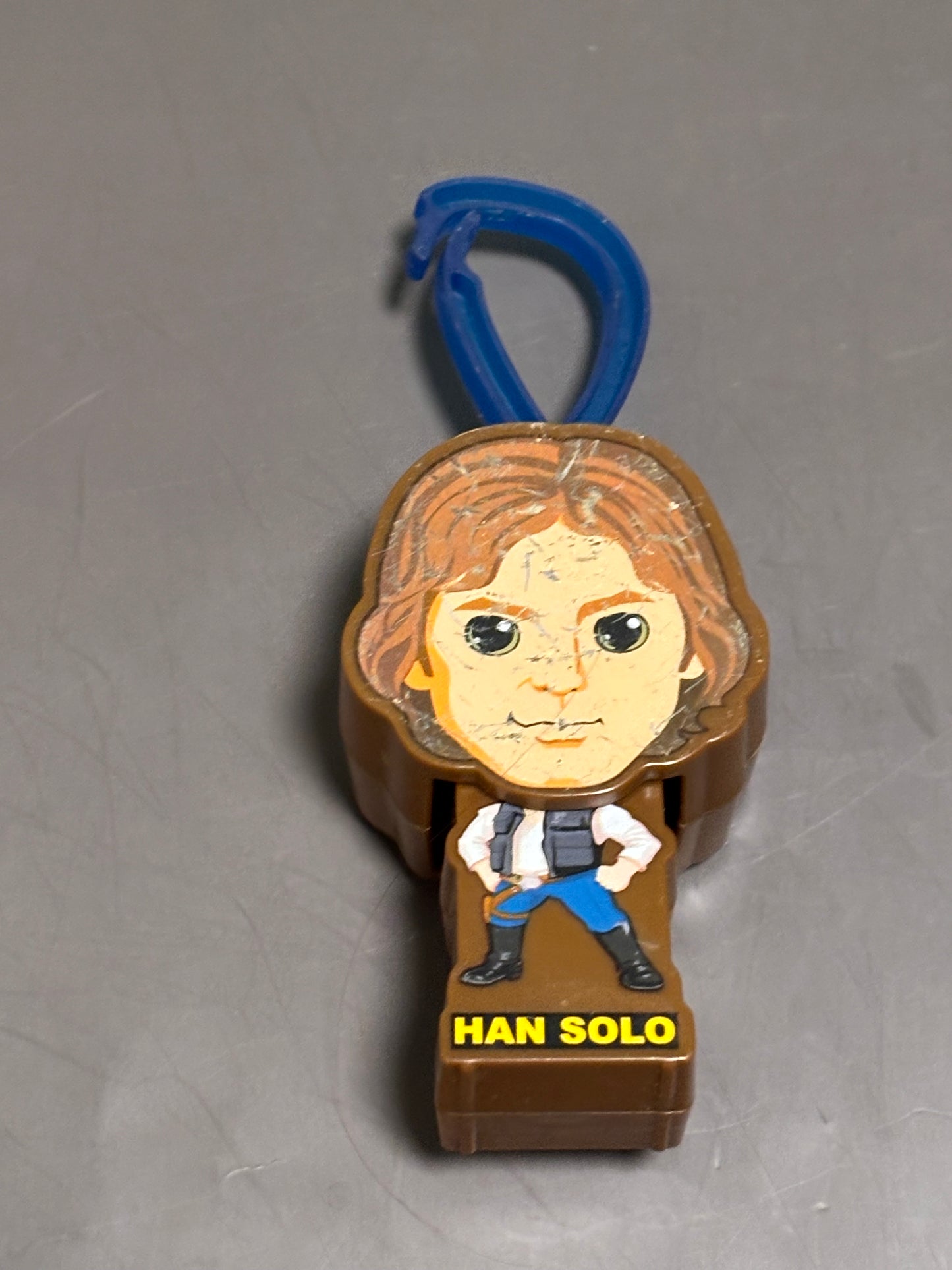 Han Solo Star Wars McDonalds Happy Meal Toy 2019 Clip Backpack Decor