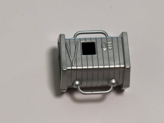 Vintage Star Wars 3.75” Scale Silver Tank Crate Diorama Part