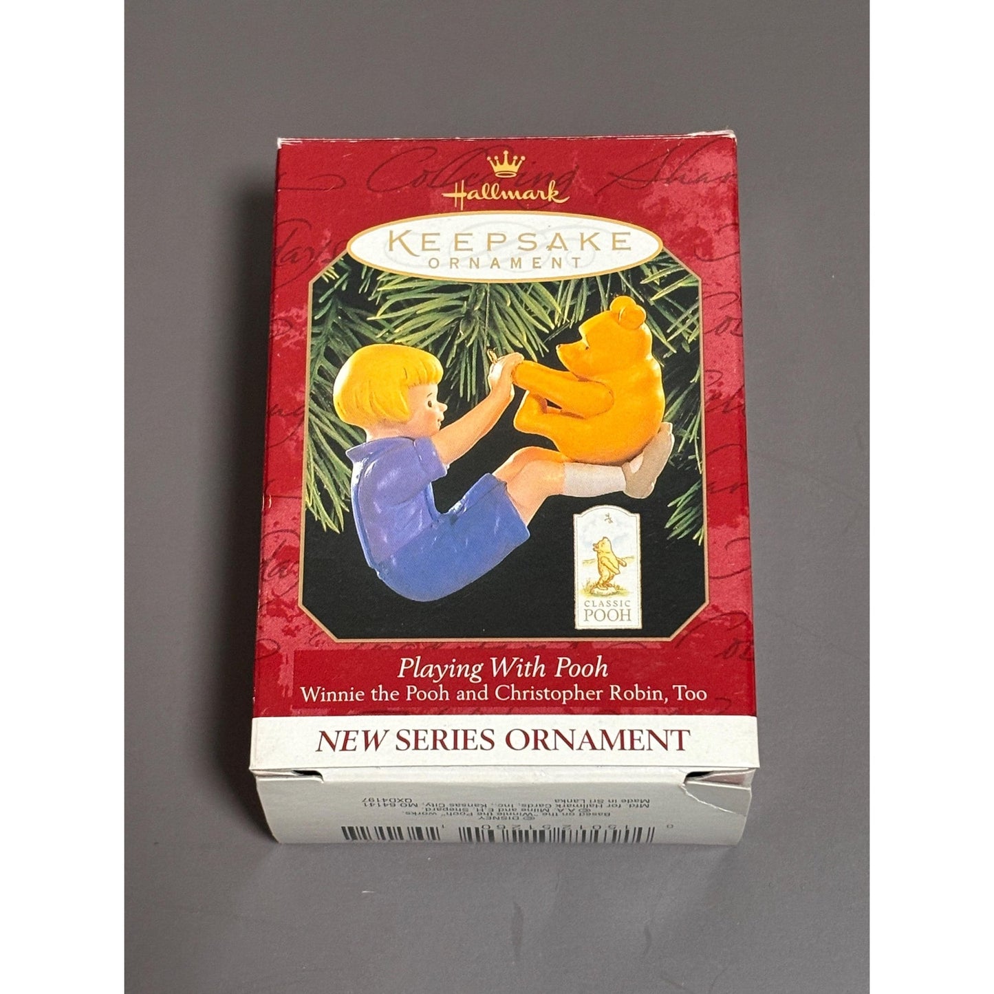 HALLMARK Keepsake Ornament "Playing With Pooh" Winnie The Pooh 1st in Series