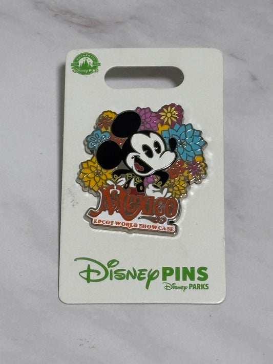 Disney Parks Open Edition OE Pin Mexico Epcot World Showcase Mickey New
