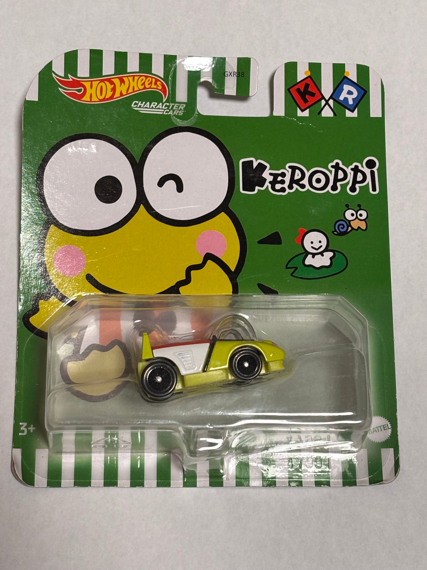 Hot Wheels Mattel Character Die-cast Car 1/64 2021 Keroppi Sanrio Hello Kitty Collection New