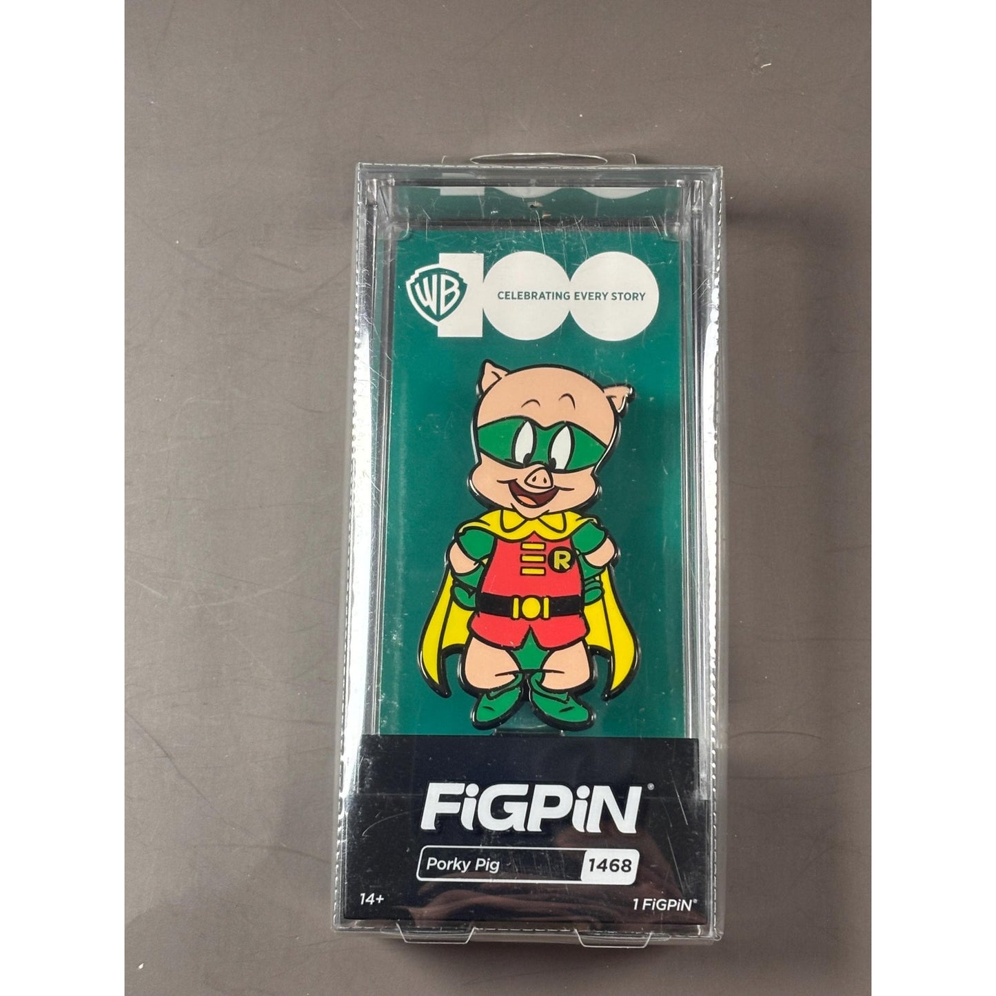 Figpin Looney Tunes Daffy Duck As Superman Enamel Pin #1466 Warner Bros WB100