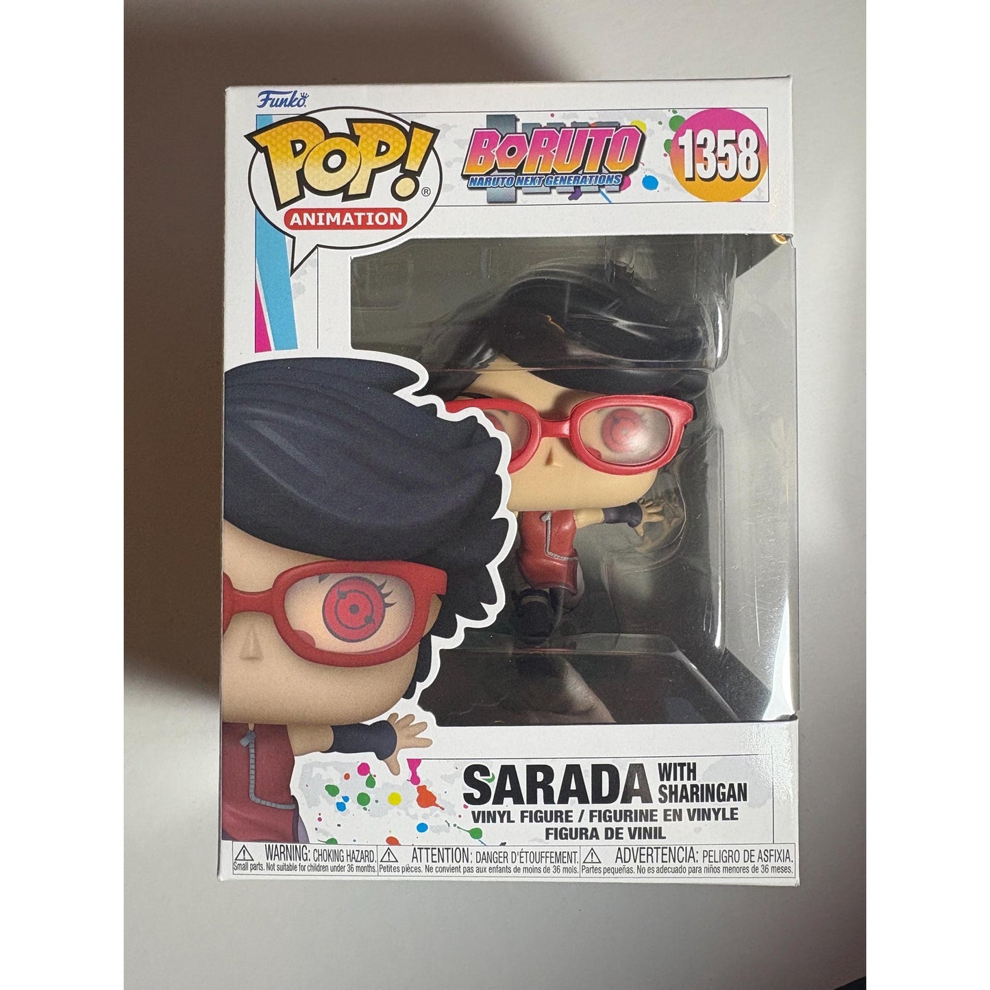 POP! Funko Animations Baruto - Naruto Next Generations #1358 SARADA with SHARINGAN