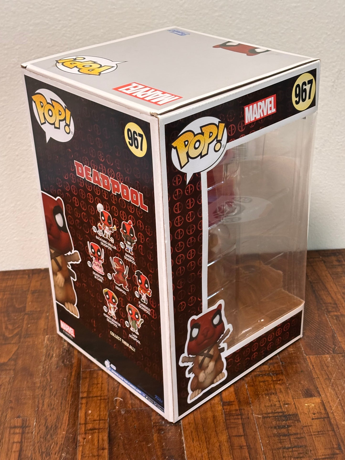 Funko Pop! Deadpool Squirrelpool Marvel Flocked GameStop Exclusive #967