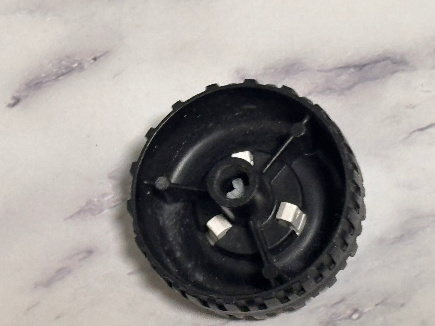1985-88 GI JOE ARAH Snow Cat Tiger Cat Dear Track Part Hasbro Front Wheel