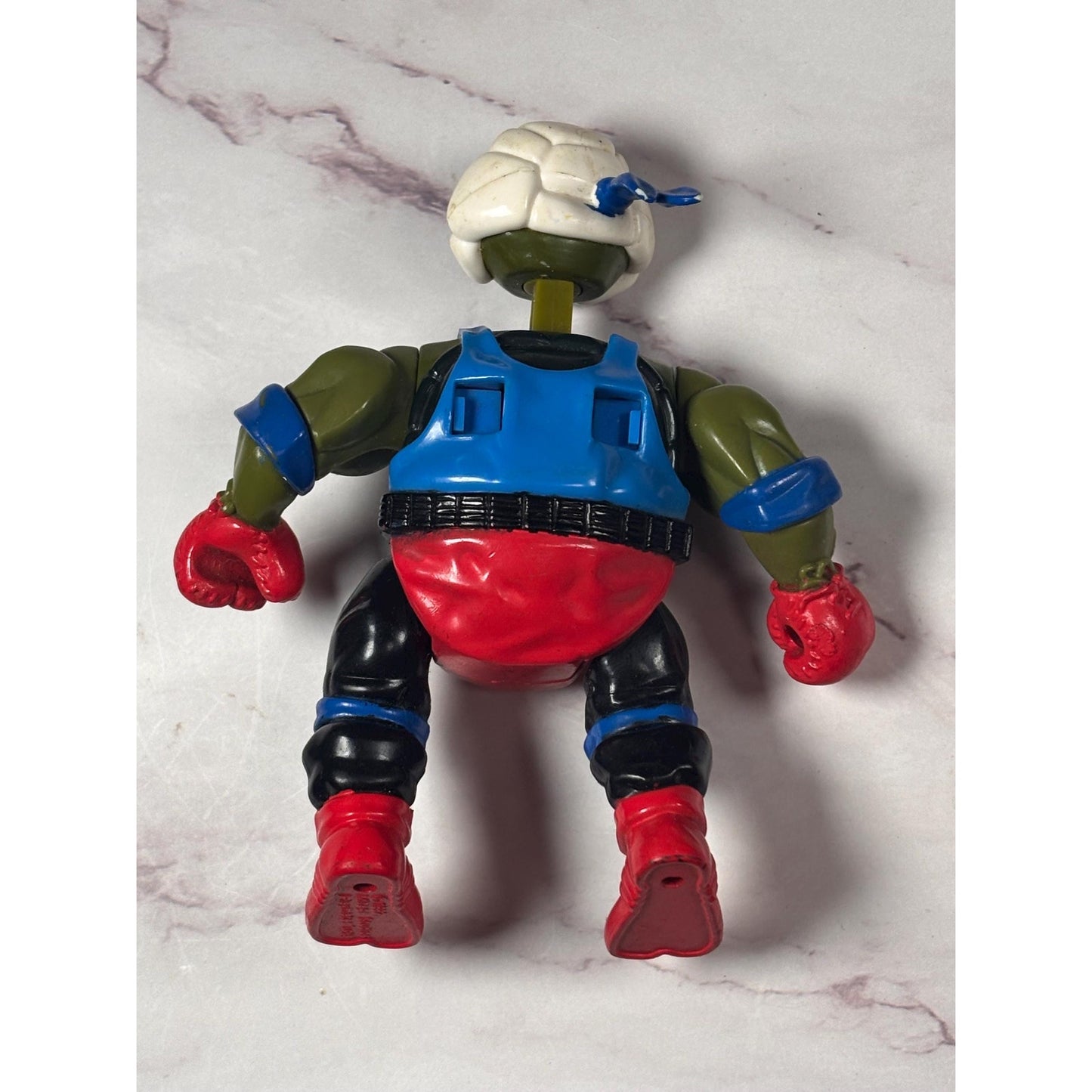 1992 TMNT Kowabunga Kick Boxin LEO SmashEm BashEm Teenage Mutant Ninja Turtle