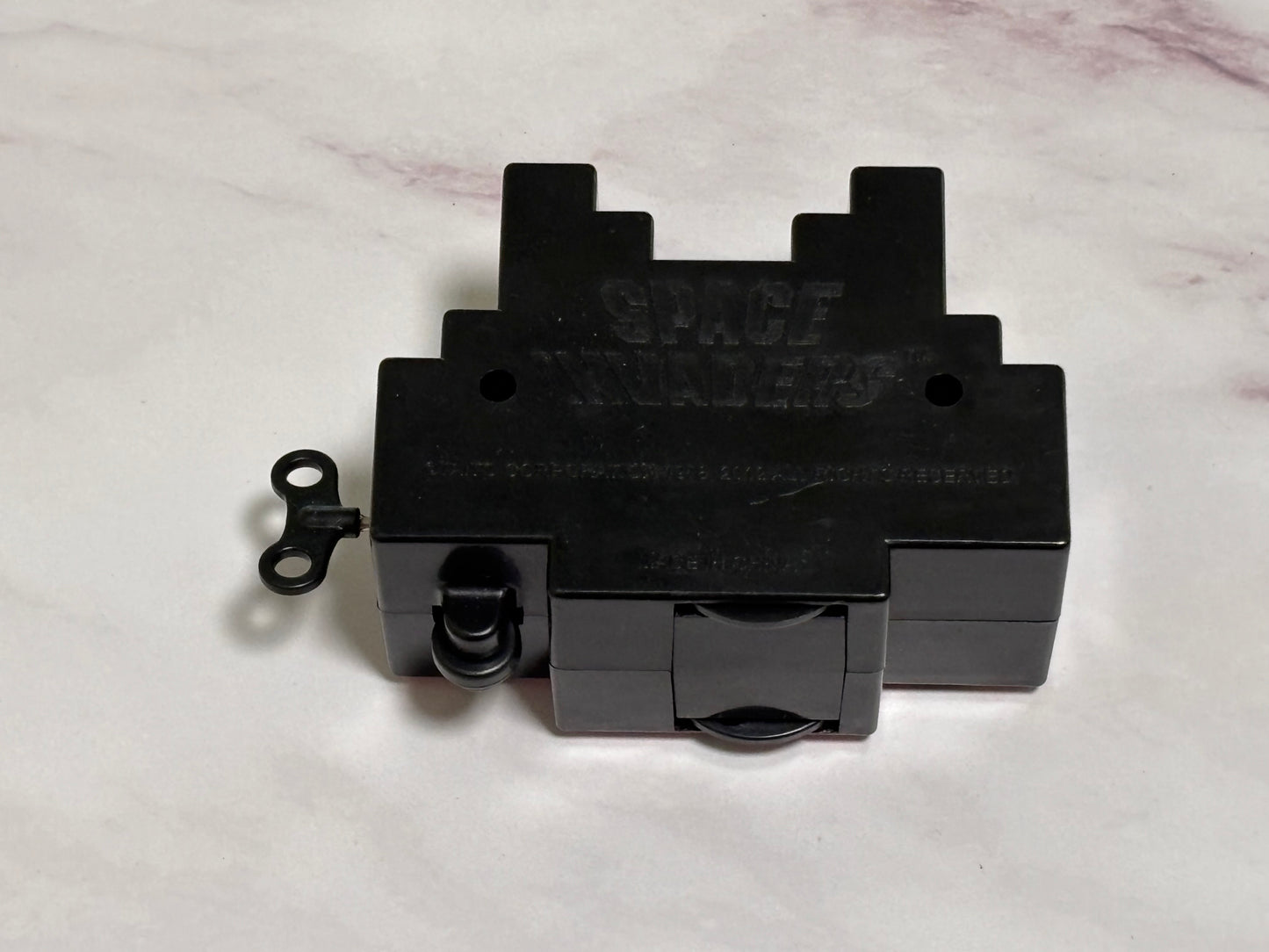 Taito Space Invader 2012 Coin Bank Alien Video Game Wind up Pink