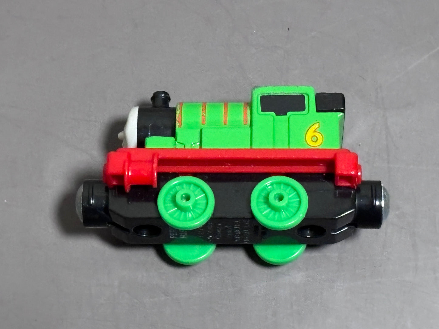 Thomas & Friends Take N Play Diecast Percy Engine 2013 Gullane Mattel Train
