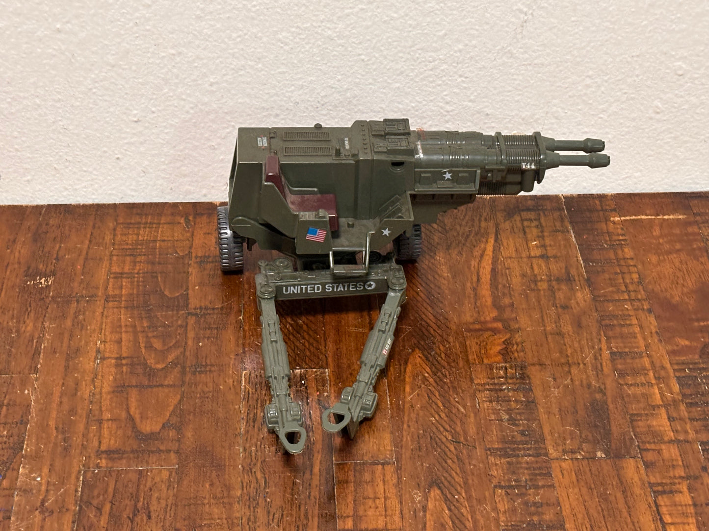 Vintage HAL Heavy Artillery Laser G.I. Joe 1982 Hasbro Vehicle Action Figure